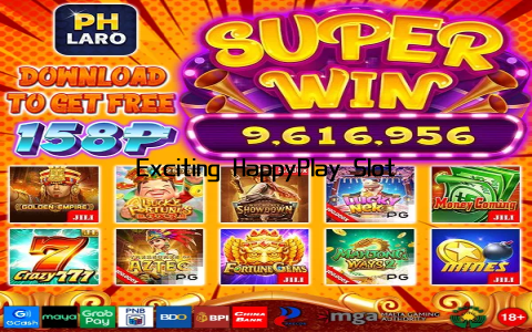 Exciting HappyPlay Slot Adventure Awaits You